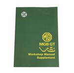 Workshop Manual - MGB GT V8 Supplement - AKD8468